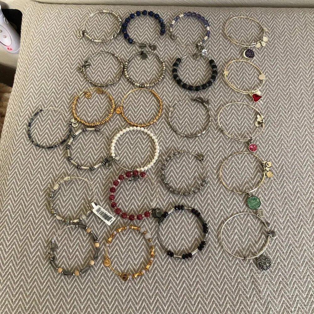 Alex & Ani Bangle Bracelets - Picture 1 of 4